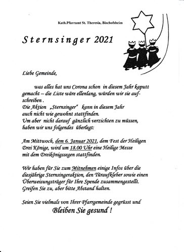 Sternsinger2021